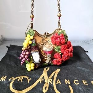 Mary Frances 'Perfect Pairing' beaded evening bag